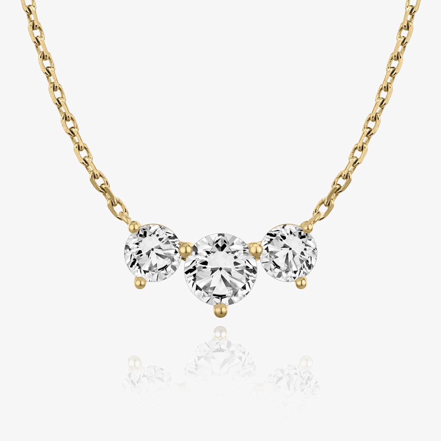 2.0 TC Round CVD F/VS Diamond Necklace