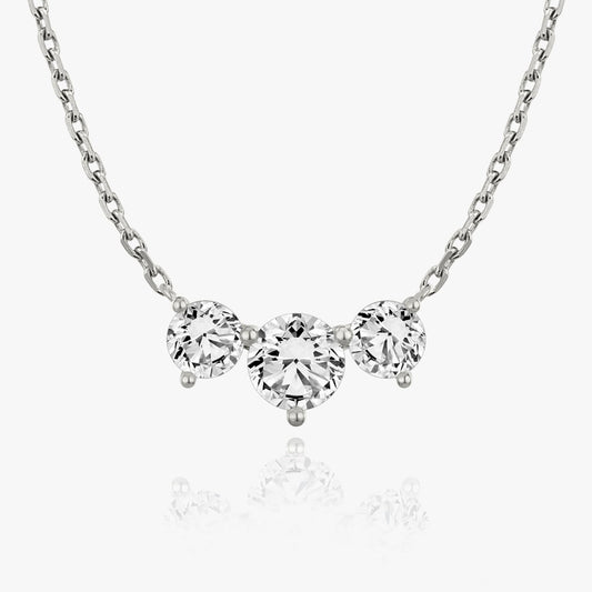 2.0 TC Round CVD F/VS Diamond Necklace