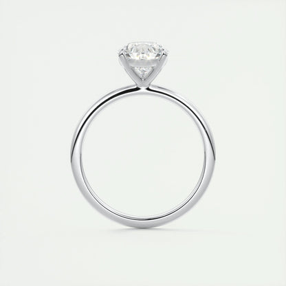 2 CT Pear Solitaire CVD F/VS1 Diamond Engagement Ring