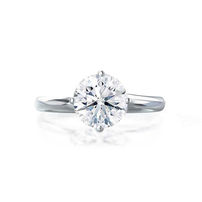 1.20 CT Round Solitaire CVD E/VS2 Diamond Engagement Ring