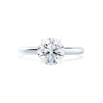 1.20 CT Round Solitaire CVD E/VVS2 Diamond Engagement Ring