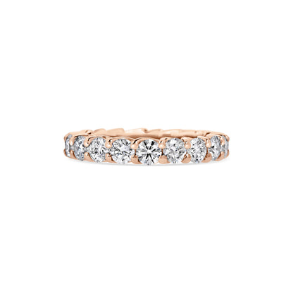 2.85 CT Round Full Eternity Stackable Wedding Band