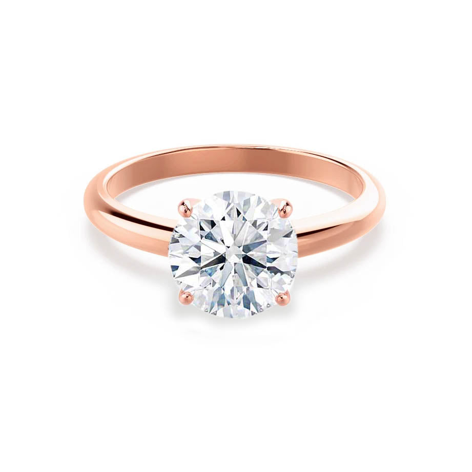 1.20 CT Round Solitaire CVD E/VVS2 Diamond Engagement Ring