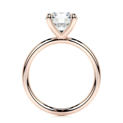 2.0 CT Round Solitaire CVD E/VS2 Diamond Engagement Ring