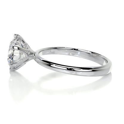 2.50 CT Round Solitaire CVD G/SI1 Diamond Engagement Ring