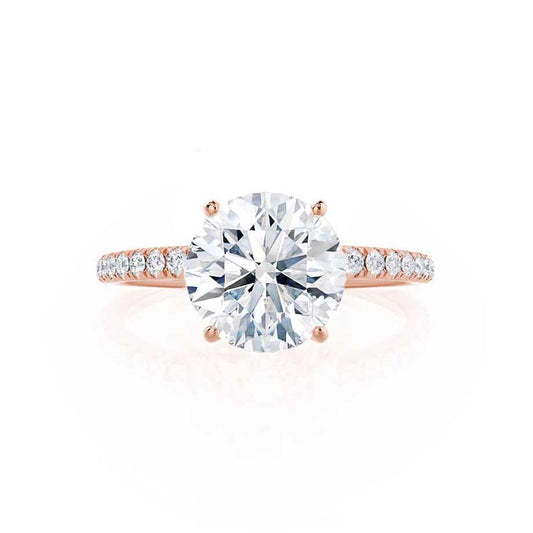 1.0 CT Round Solitaire CVD G/VVS1 Diamond Engagement Ring