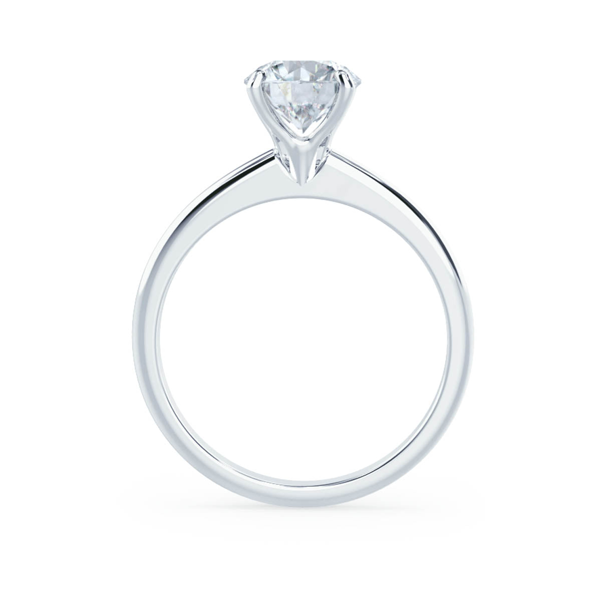 1.20 CT Round Solitaire CVD E/VVS2 Diamond Engagement Ring